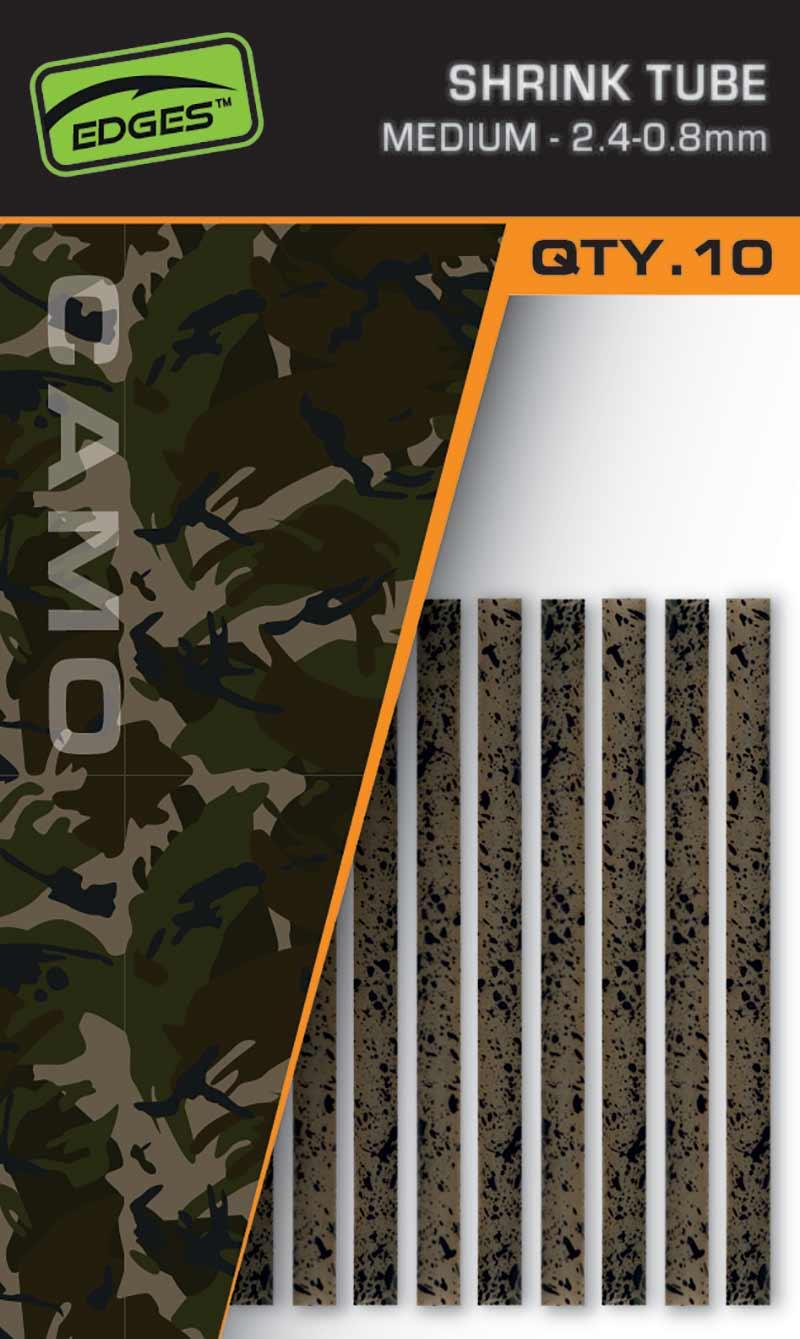 Fox Edges Camo Shrink Tube M 2.4-8mm 10szt.