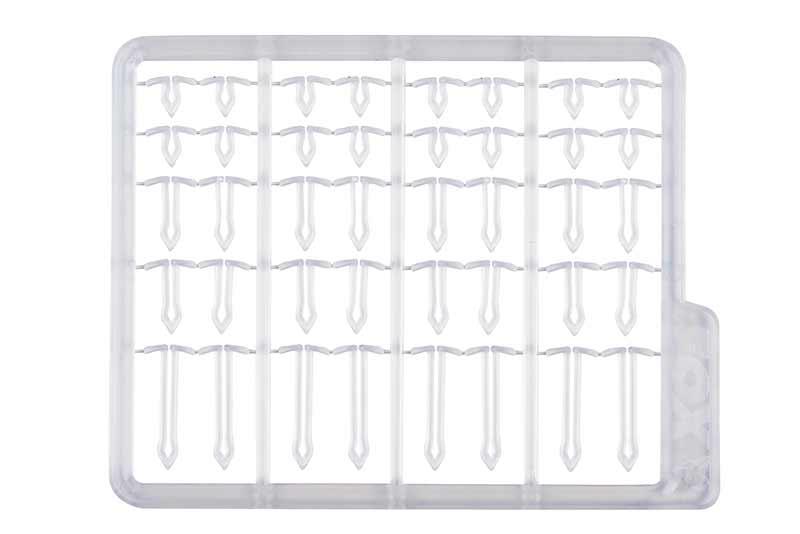 Fox Edges Extender Stops x2 Clear stopery