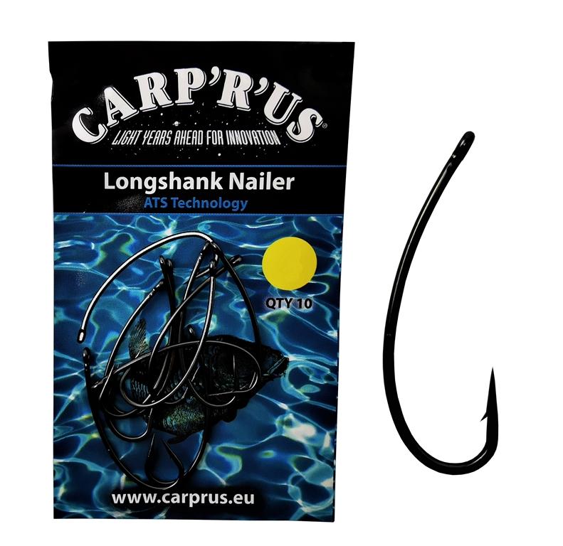 Carp’r’us Longshank Nailer ATS r.4 10szt. haki karpiowe