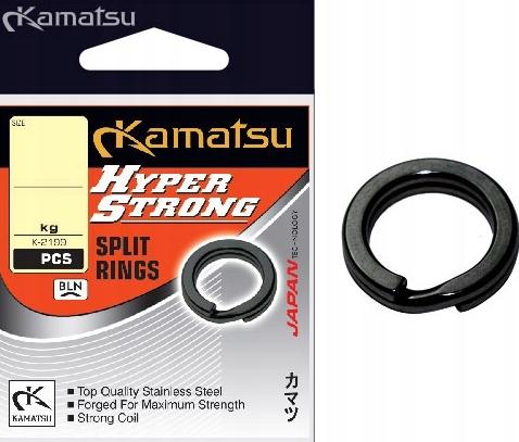 Kamatsu Hyper Strong K-2199 BLN 4.5mm 21kg 10szt. kółeczko łącznikowe