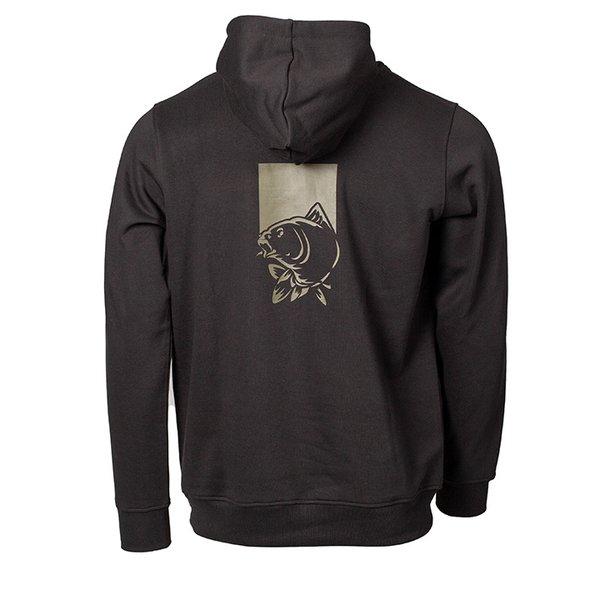 Nash Make It Happen Hoody Fish Logo Black r.L bluza