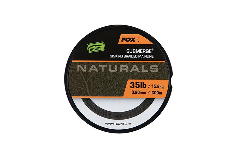 Fox Naturals Submerge 35lb 0.20mm 600m plecionka