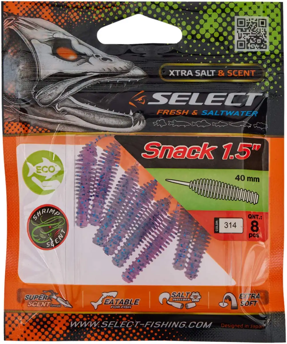 Select Snack 1.5" k.314 8szt. przynęty