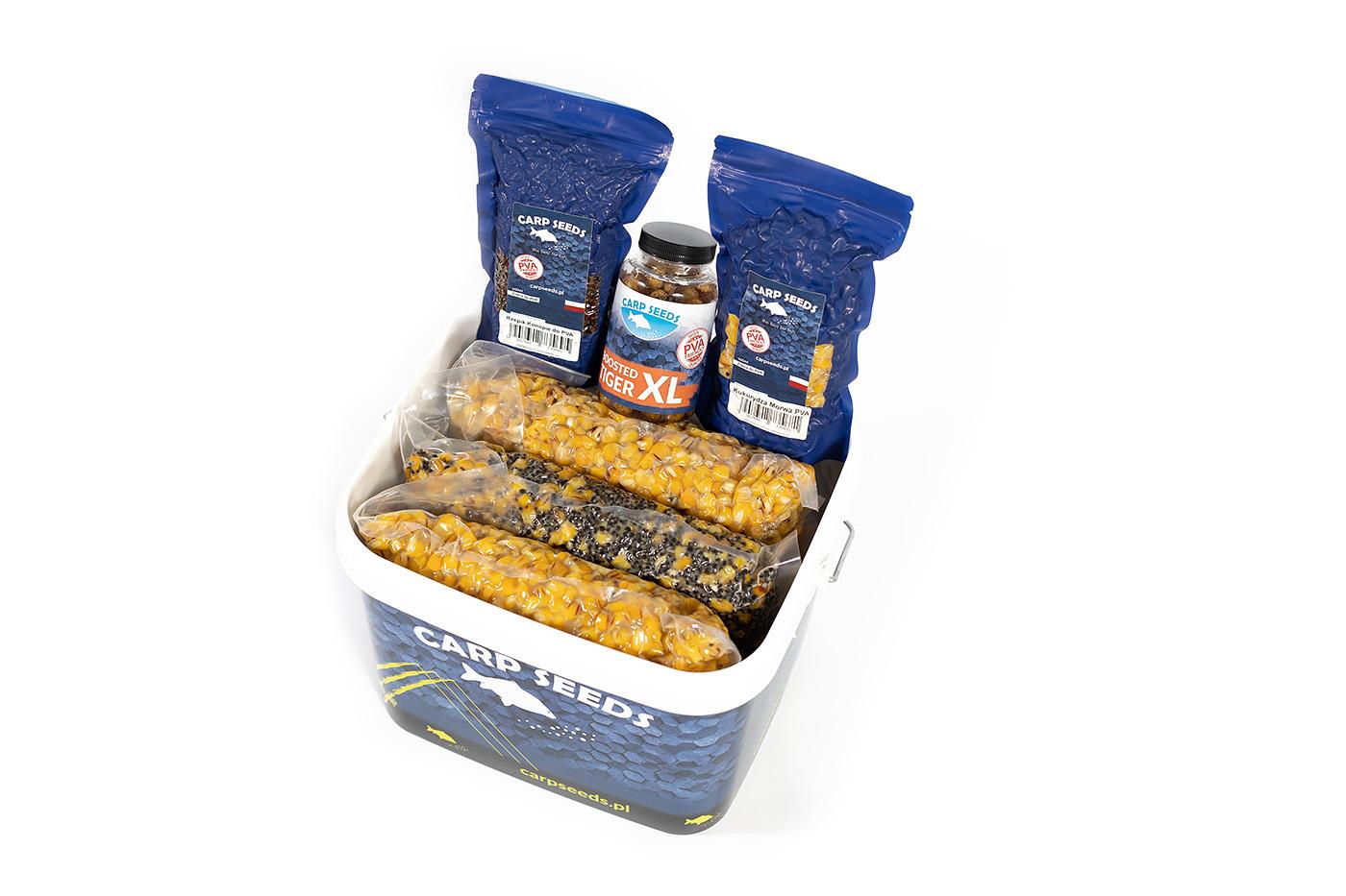 Carp Seeds Box Full Tigernuts 10l zestaw