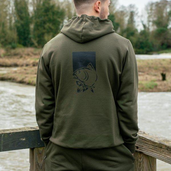 Nash Make It Happen Hoody Fish Logo Green r.XXL bluza