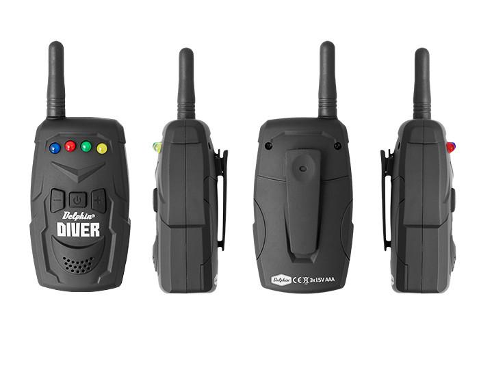 Delphin Diver 9V 2+1 zestaw sygnalizatorów