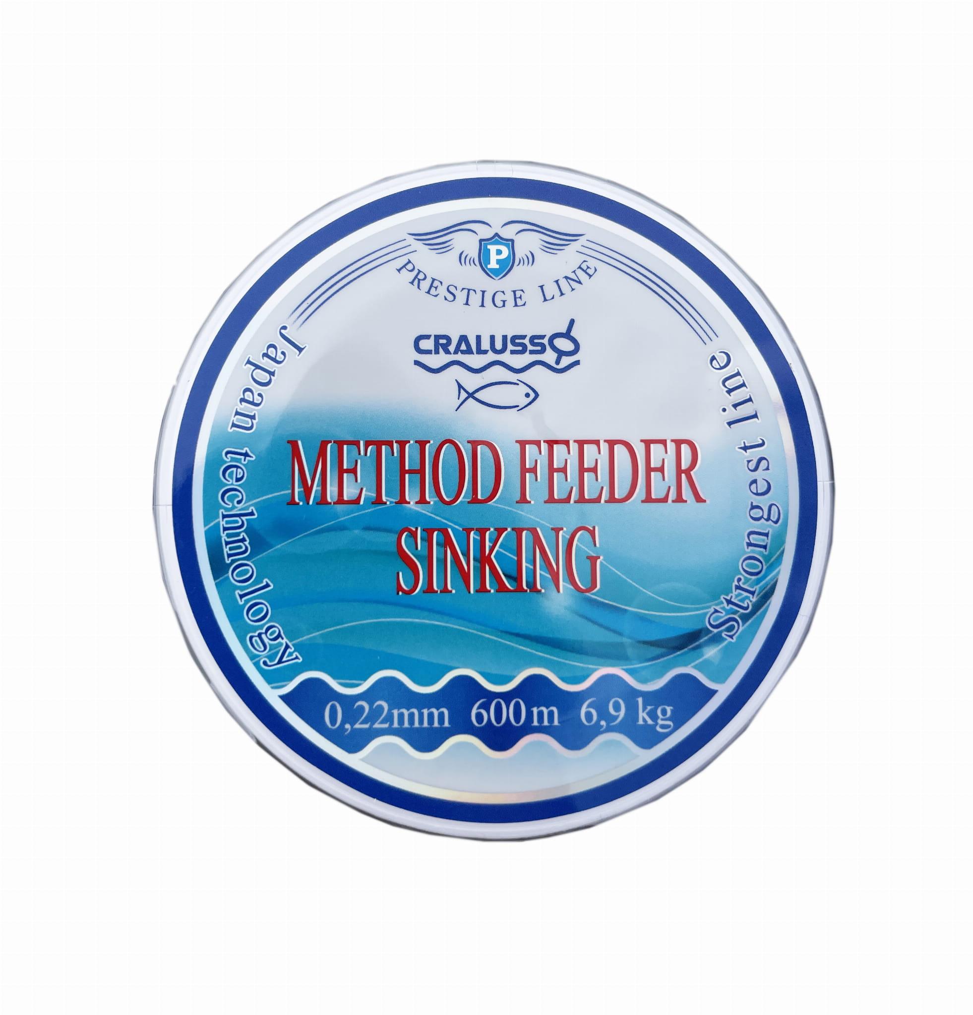 Cralusso Method Feeder Sinking 0.25mm 600m żyłka