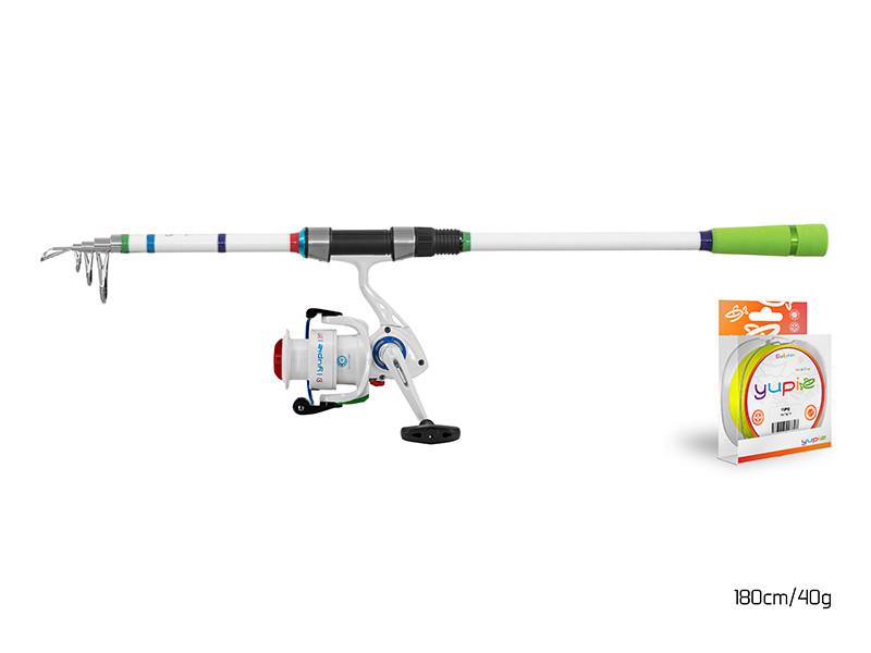 Delphin Yupie 180cm + 3T + 0.22mm zestaw dla dzieci