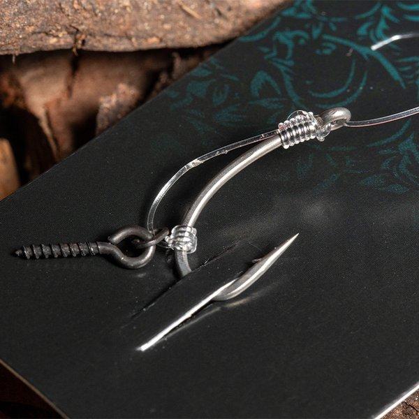 Nash Fluoro D Rig r.6 20lb Barbless przypon