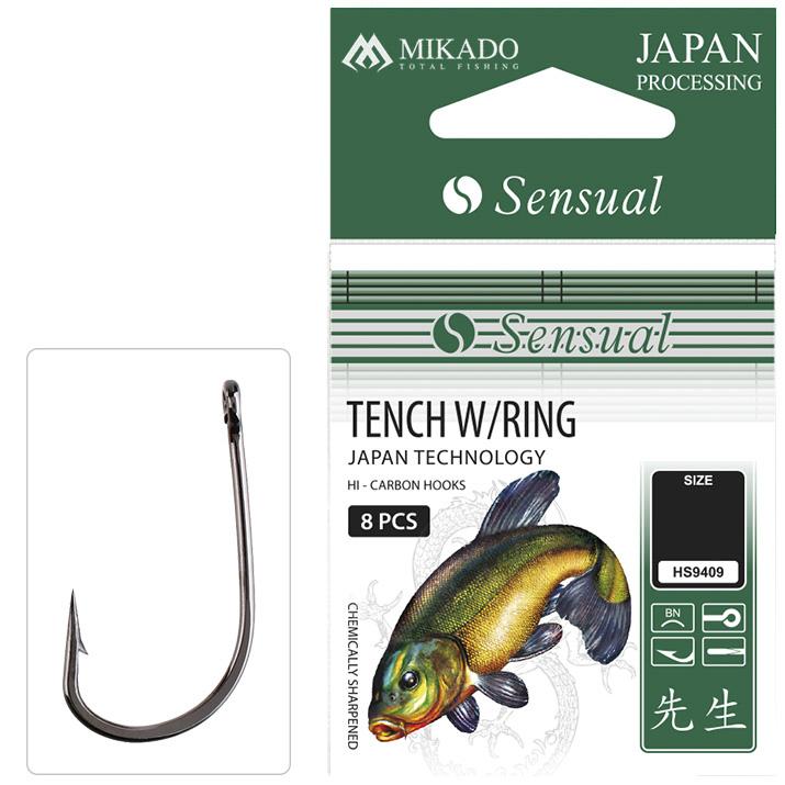 Mikado Sensual Tench r.6 10szt. haczyki z oczkiem