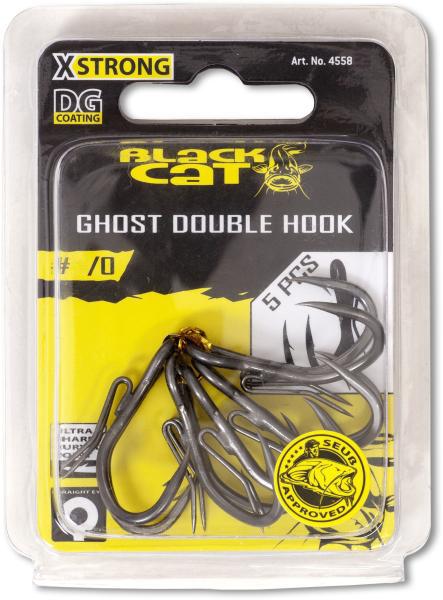 Black Cat Haczyk Ghost Double DG r.6/0 5szt. haki sumowe