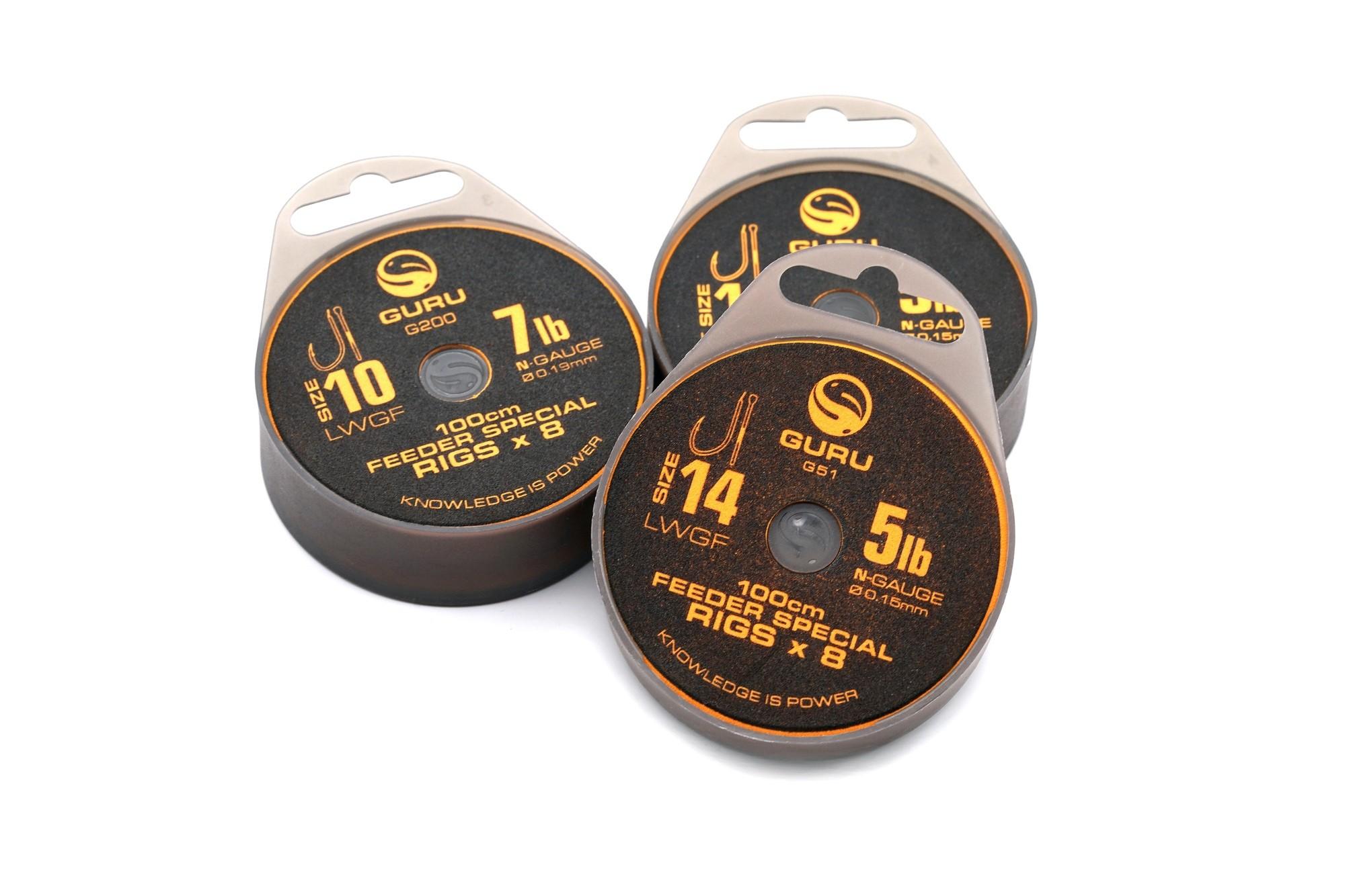 Guru LWGF Feeder Special Rig r.10 0.17mm 100cm przypony