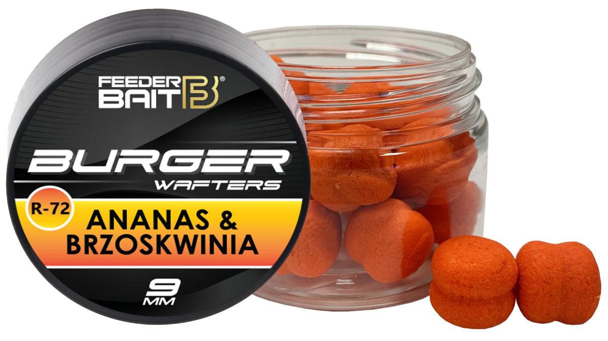 Feeder Bait Burger Wafters 9mm Ananas Brzoskwinia R-72