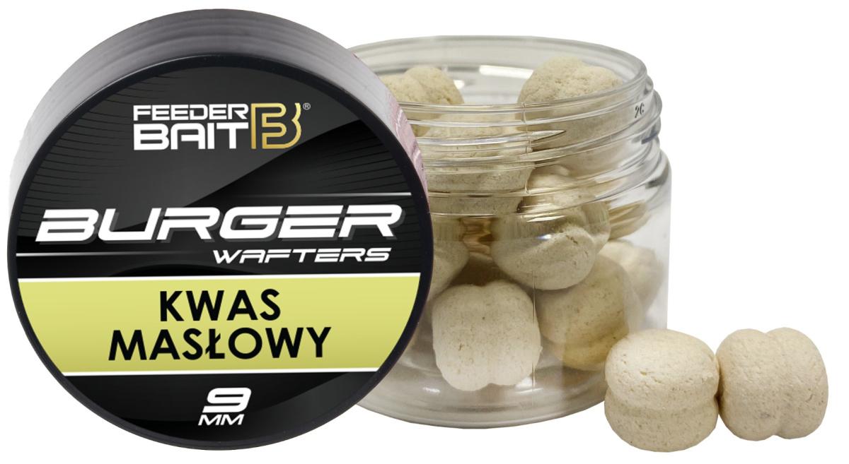 Feeder Bait Burger Wafters 9mm Kwas masłowy