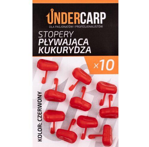 UnderCarp stopery pływająca kukurydza czerwone