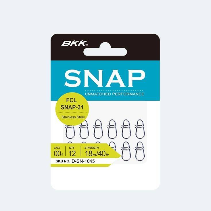 BKK FCL Snap-31 r.1 12szt. agrafki