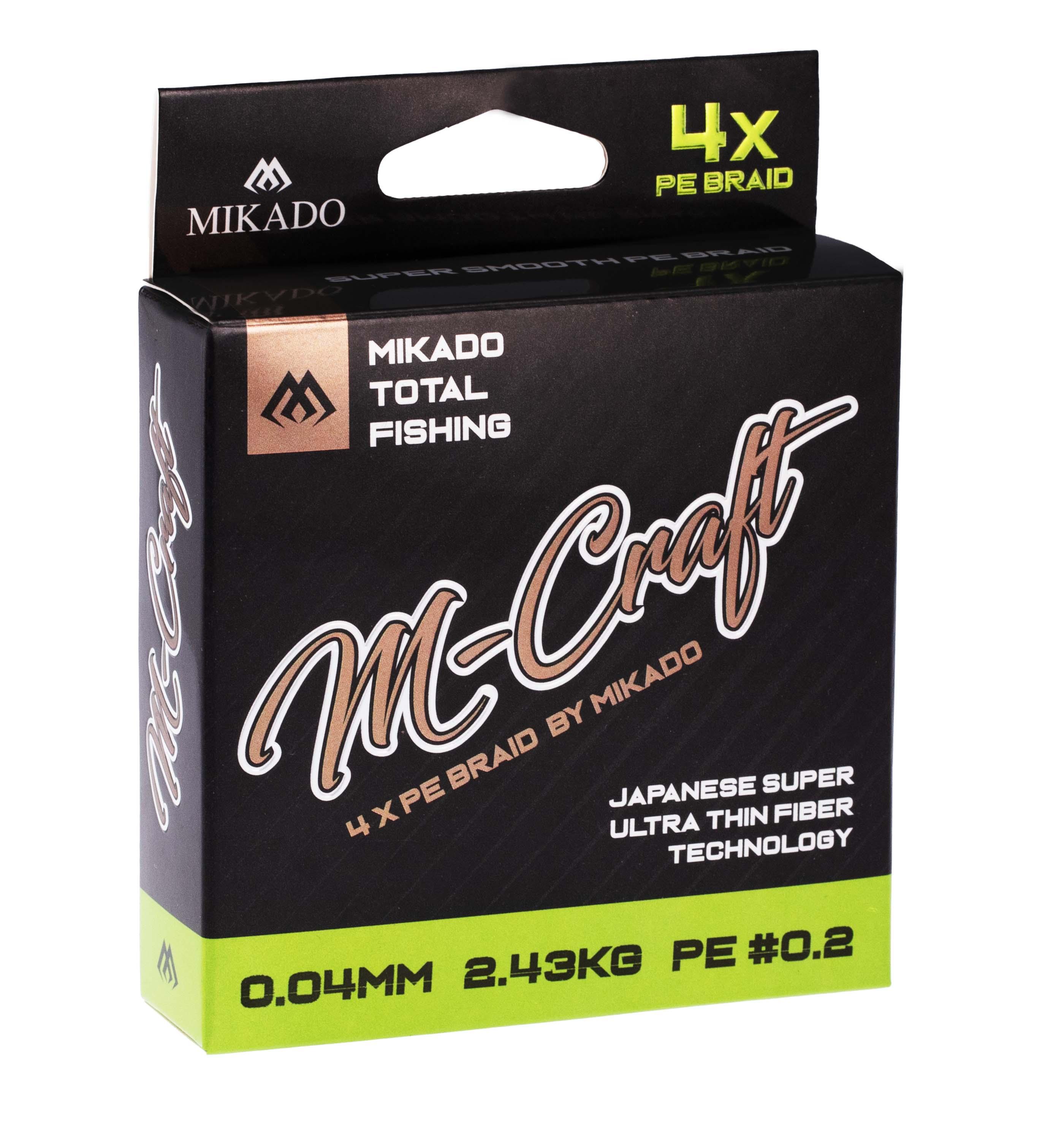 Mikado M-Craft Braid 0.04mm 2.43kg 150m Fluo plecionka