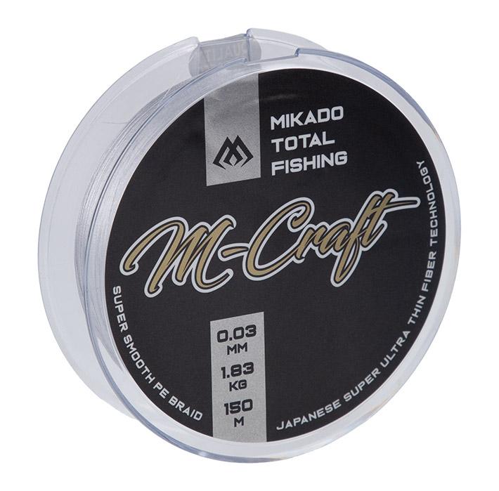 Mikado M-Craft Braid 0.03mm 1.83kg 150m Steel Gray plecionka