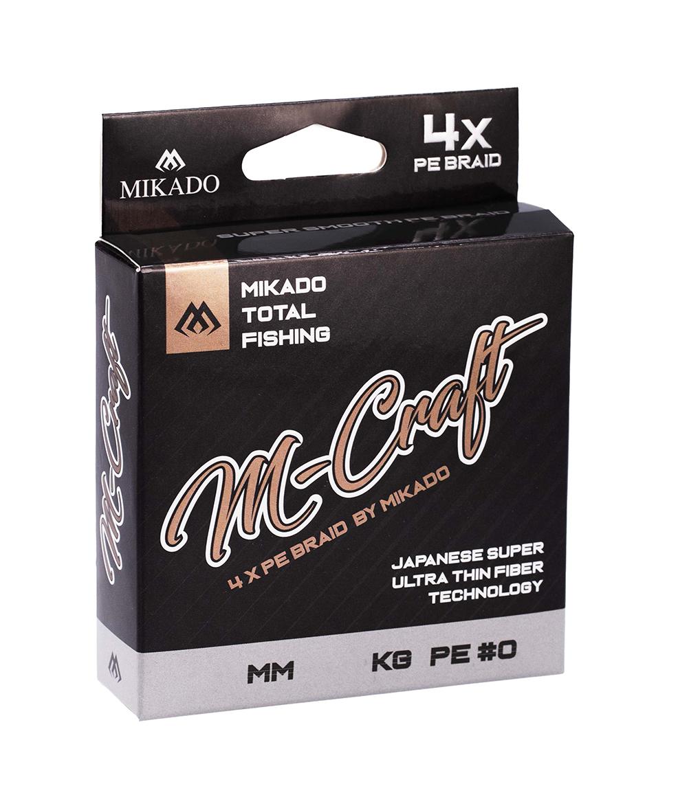Mikado M-Craft Braid 0.08mm 4.51kg 150m Steel Gray plecionka