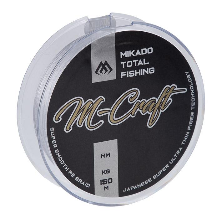 Mikado M-Craft Braid 0.08mm 4.51kg 150m Steel Gray plecionka