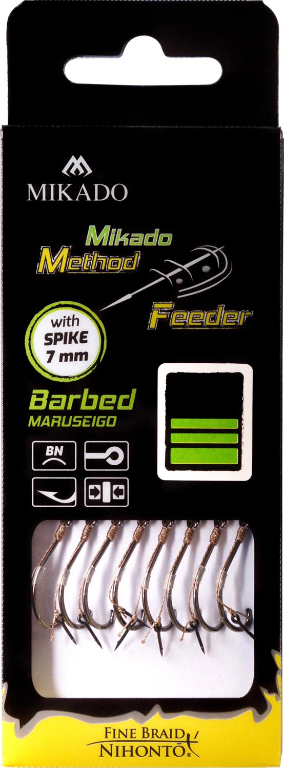 Mikado MF Maruseigo bagnet r.4 plecionka 0.16mm 10cm 8szt. gotowe przypony