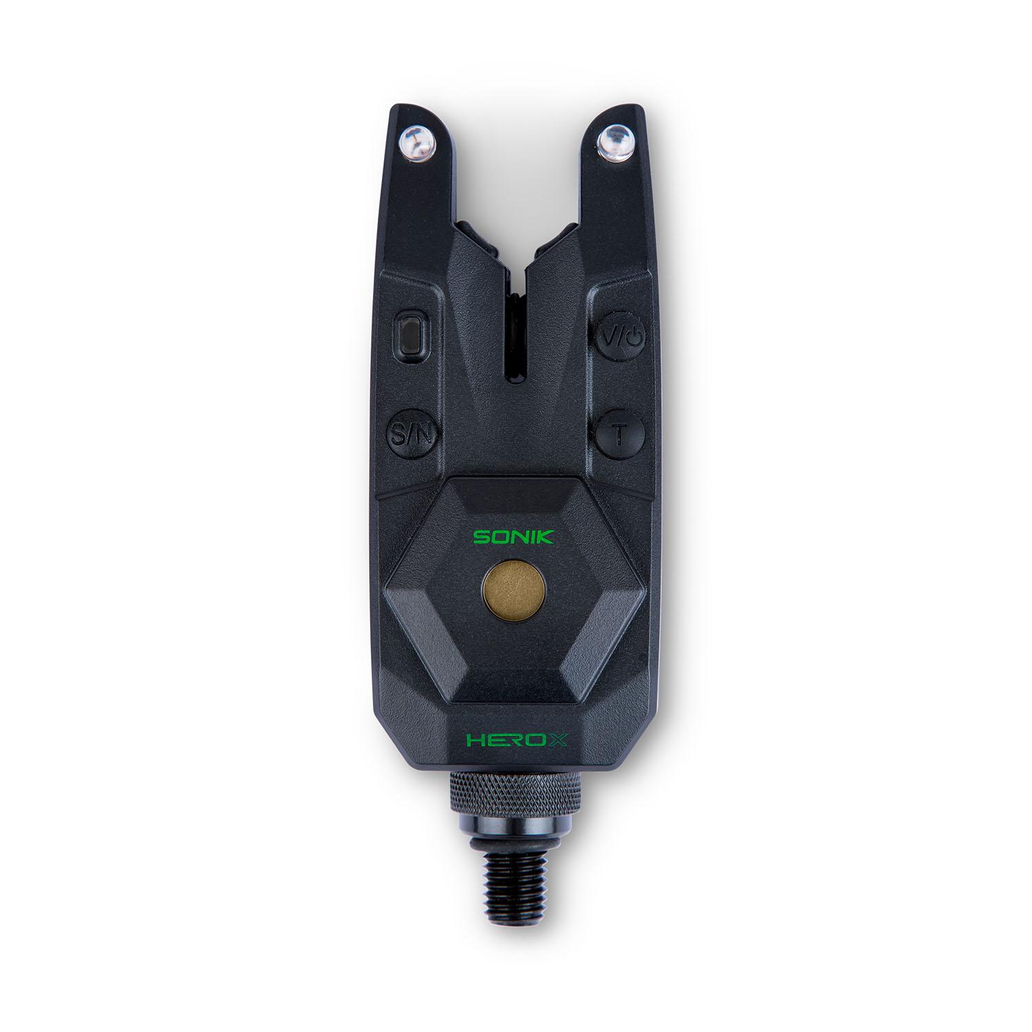 Sonik Herox Bite Alarm Set 3+1 Bivvy Light sygnalizatory brań z centralką i  lampką