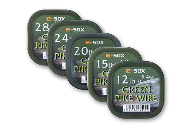 Drennan Green Pike Wire 24lb 15m linka stalowa