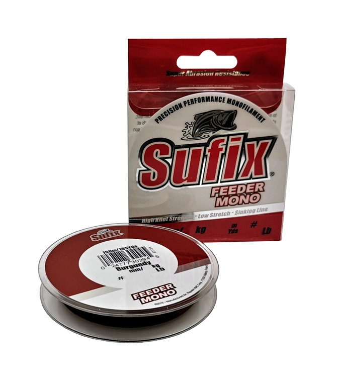 Sufix Feeder Mono 0.16mm 2.2kg 150m Burgundy żyłka