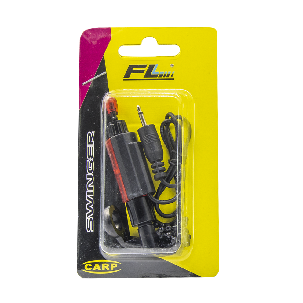 FL Carp Hanger na łańcuszku podświetlany czerwony
