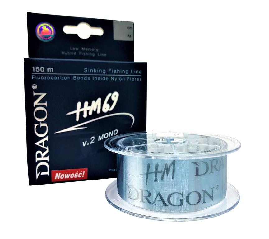 Dragon HM69 v.2 Mono 0.16mm 150m Clear żyłka