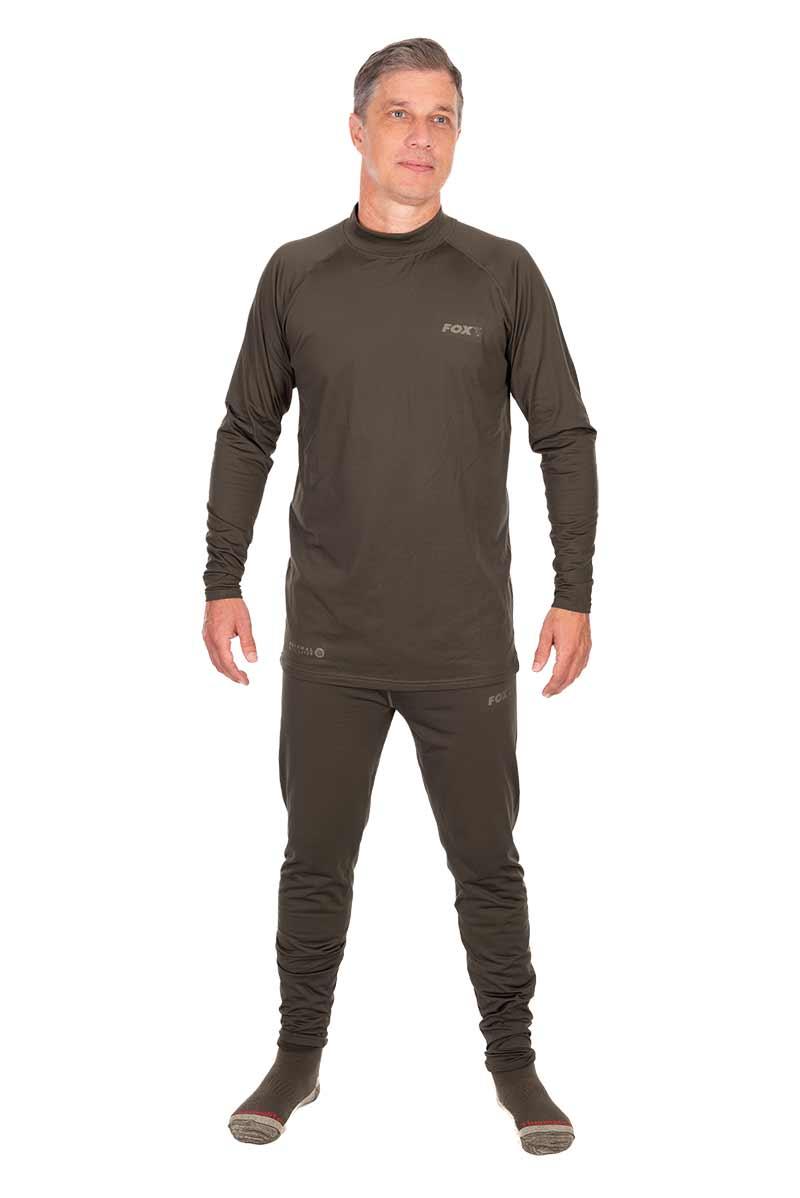 Fox Khaki Lined Base Layer S bielizna termiczna