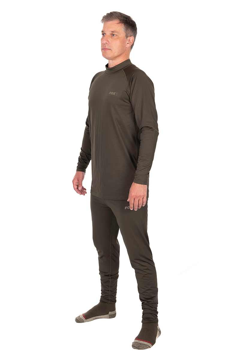 Fox Khaki Lined Base Layer S bielizna termiczna