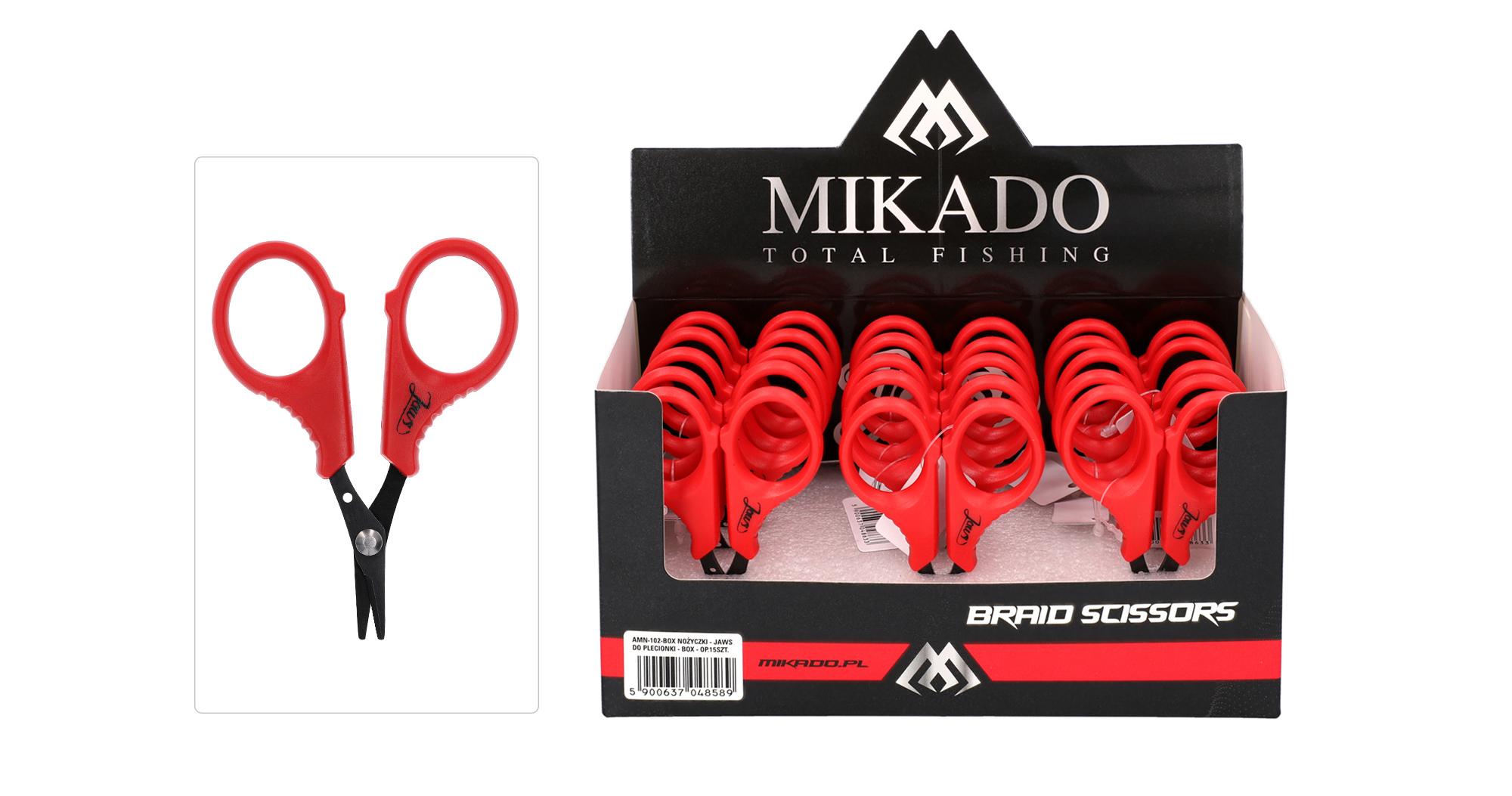 Mikado Jaws nożyczki do plecionki
