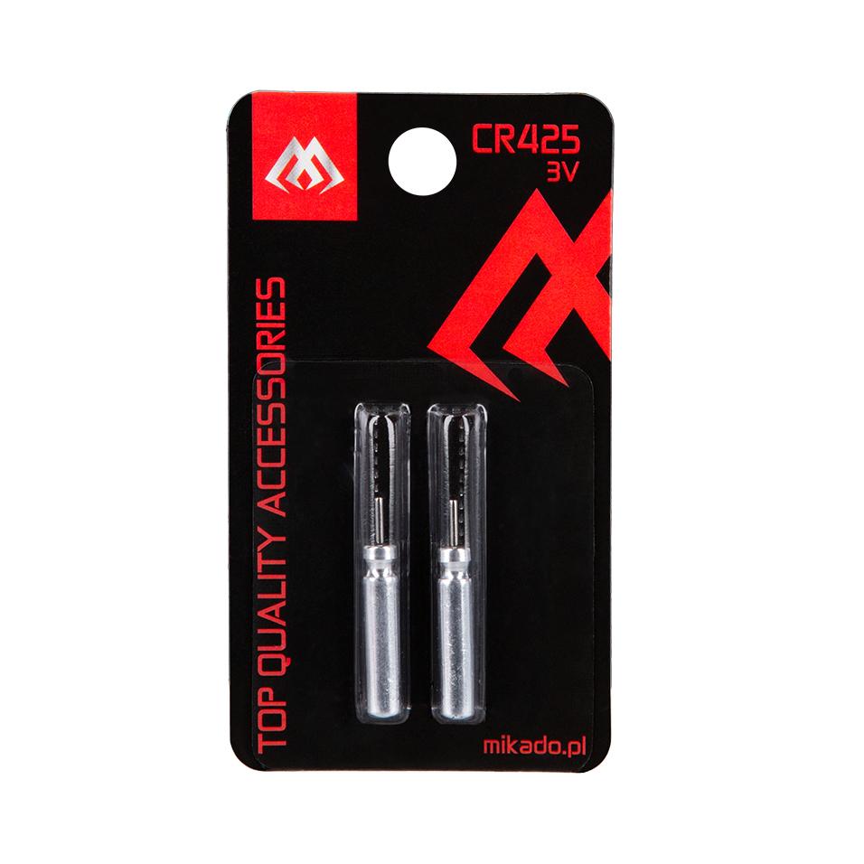 Mikado baterie do spławików LED CR425 2szt.