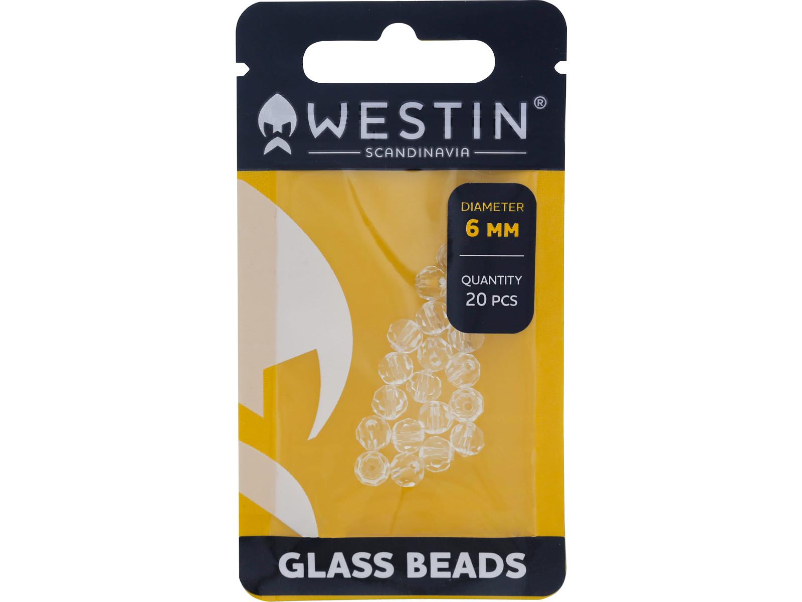 Westin Glass Beads 4mm UV Fluo 20szt. koraliki