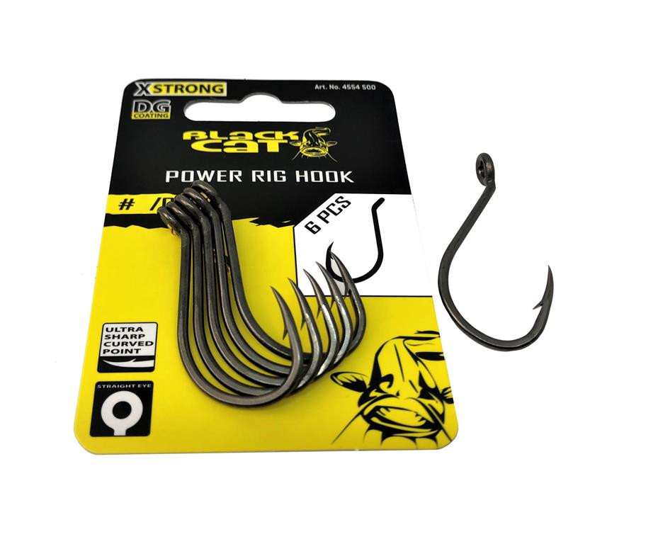 Black Cat Power Rig DG r.6/0 6szt. haki sumowe
