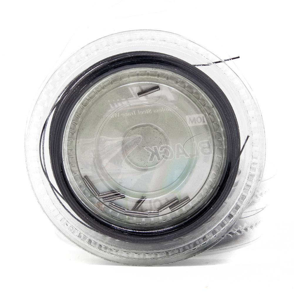 FL stalka spinningowa z tulejkami 20lb 10m Black Nickel