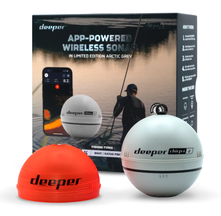 Deeper Smart Sonar CHIRP+ 2 Arctic Grey LTD echosonda