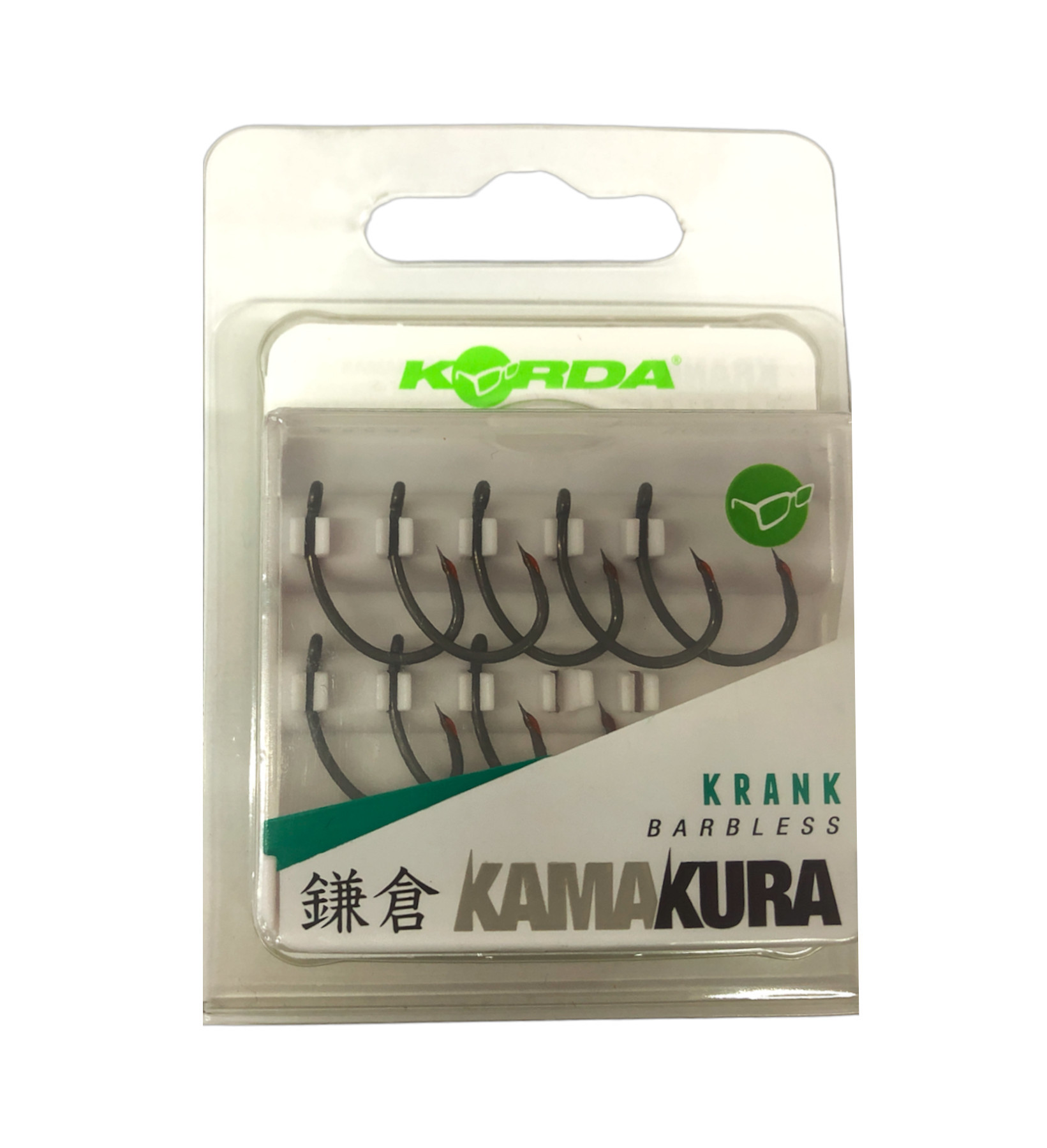 Korda Kamakura Krank Barbless r.4 10szt. haki karpiowe