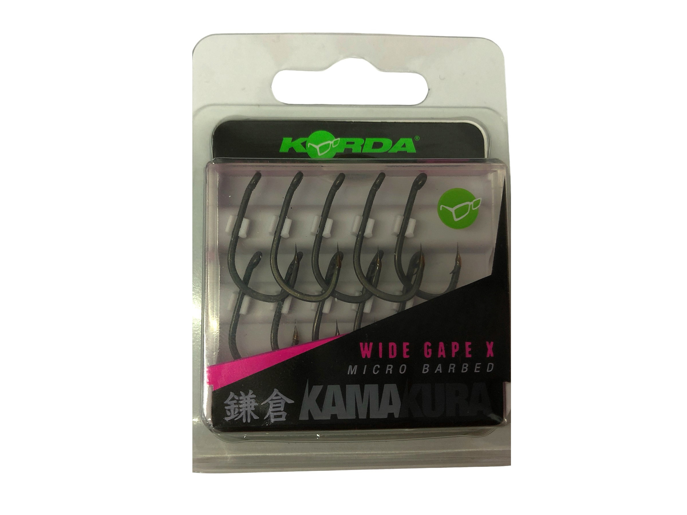 Korda Kamakura Wide Gape X Micro Barbed r.6 10szt. haki karpiowe