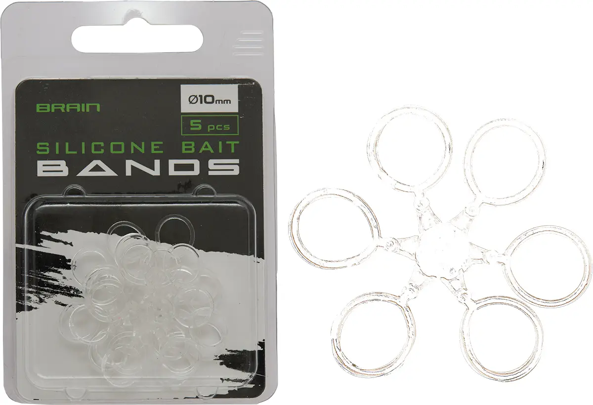 Brain Silicone Bait Bands L 10mm gumki do przynęt