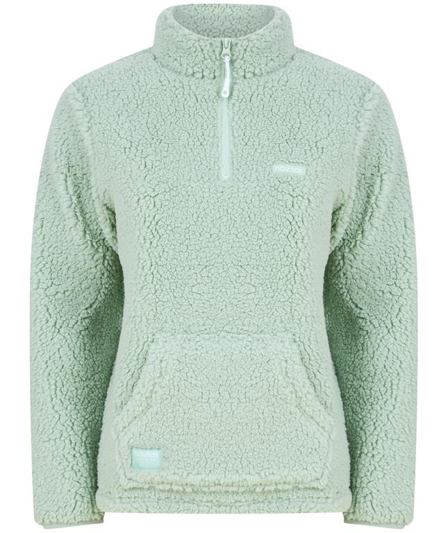 Navitas Bluza Womens Sherpa Pullover Light Green L