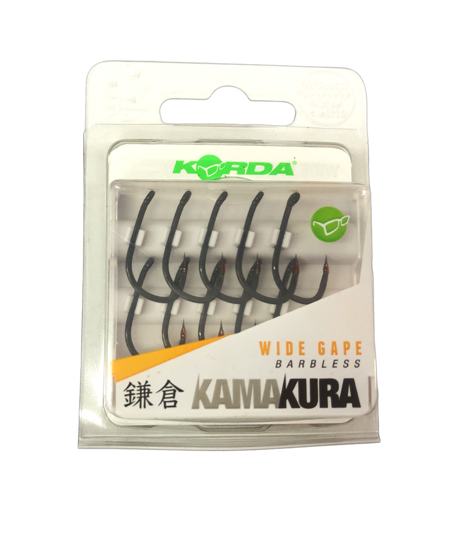 Korda Kamakura Wide Gape Barbless r.4 10szt. haki karpiowe