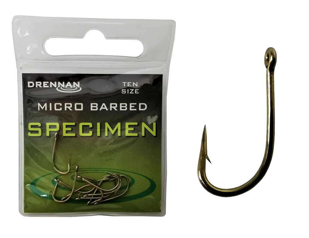 Drennan Specimen Micro Barbed r.14 10szt. haczyki
