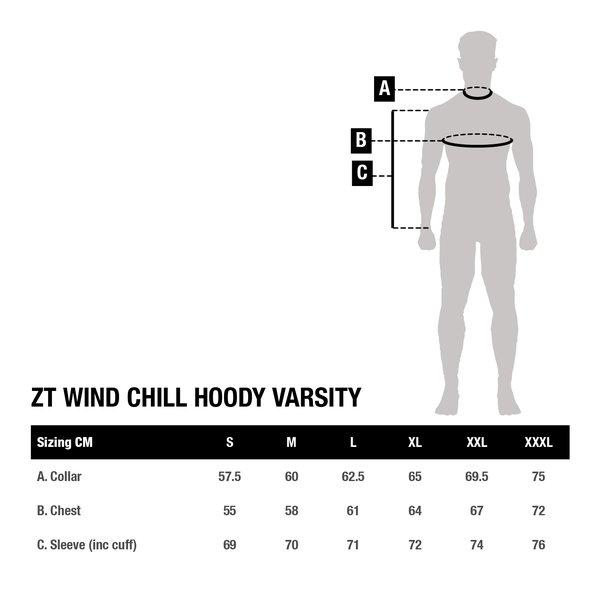 Nash ZT Wind Chill Hoody Varsity XL bluza