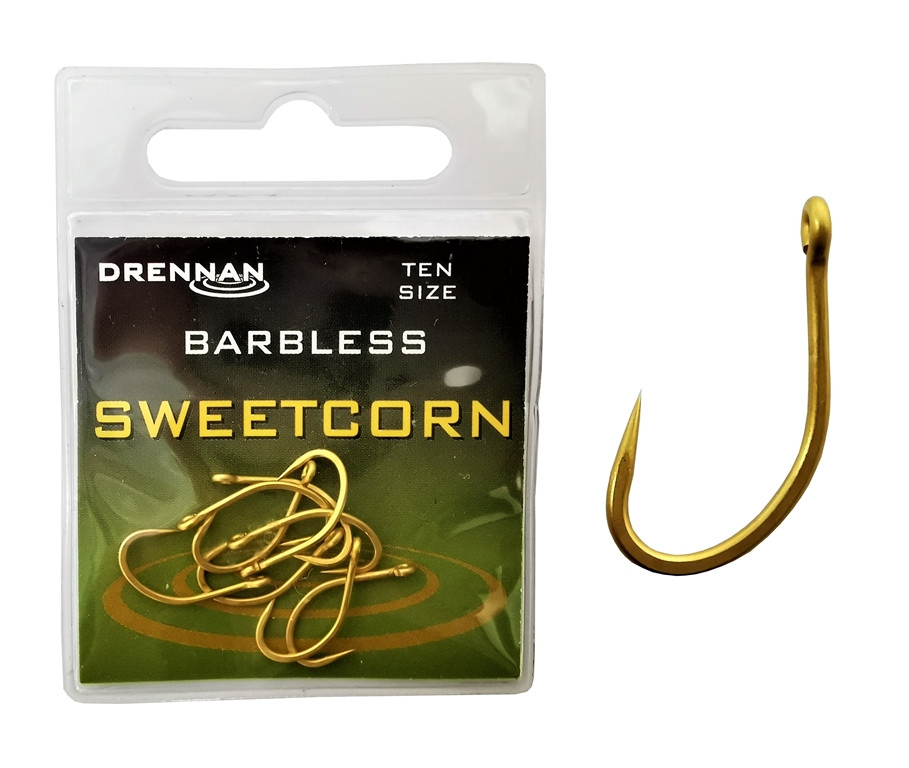 Drennan Sweetcorn Barbless r.16 10szt. haczyki