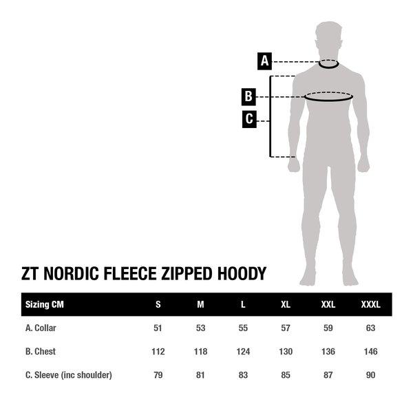 Nash Zero Tolerance Nordic Fleece Zipped Hoody M bluza