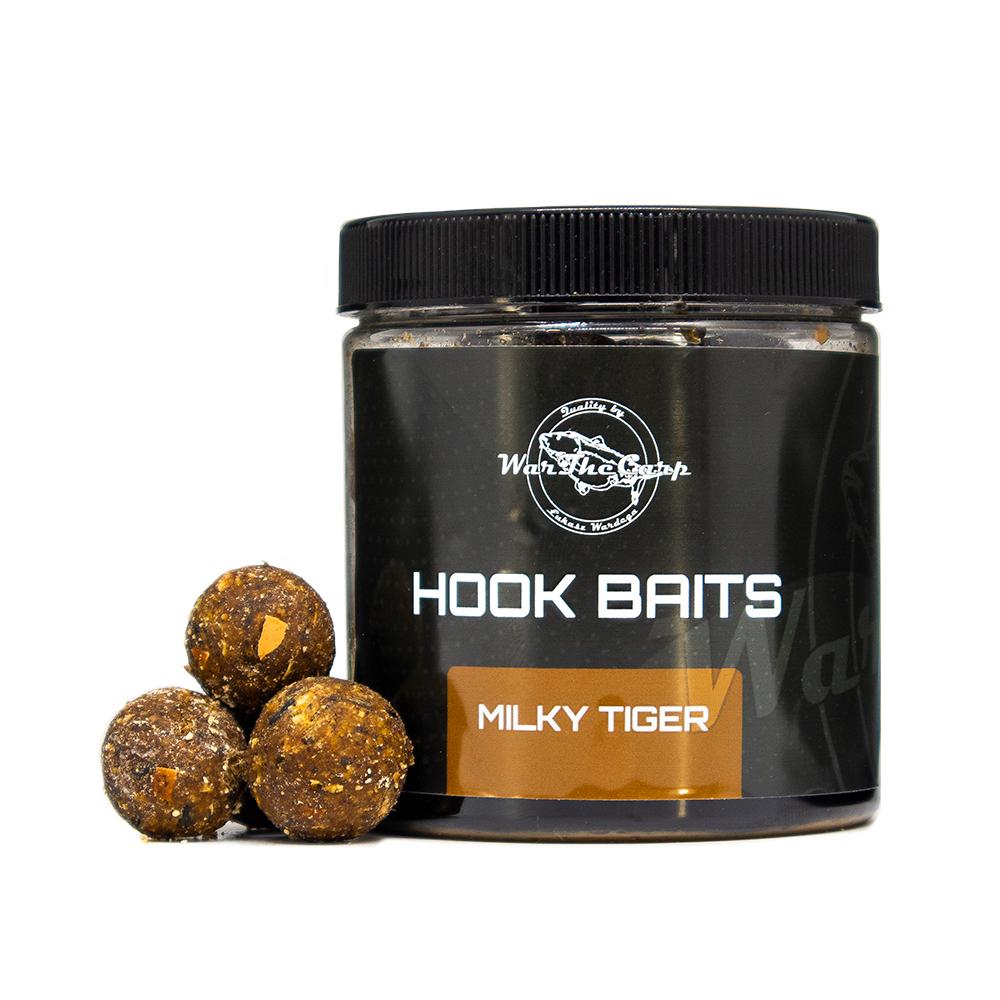 WarTheCarp Milky Tiger Hook Baits 18/20mm kulki hakowe