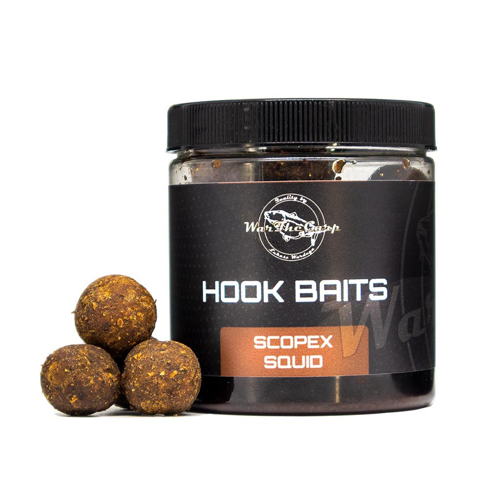 WarTheCarp Scopex Squid Hook Baits 18/20mm kulki hakowe