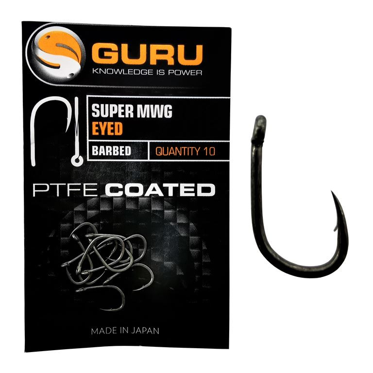 Guru Super MWG Eyed Barbed r.14 10szt haczyki